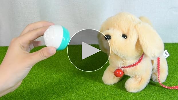 Amazon.com: Electric Interactive Dog Plush Golden Retriever