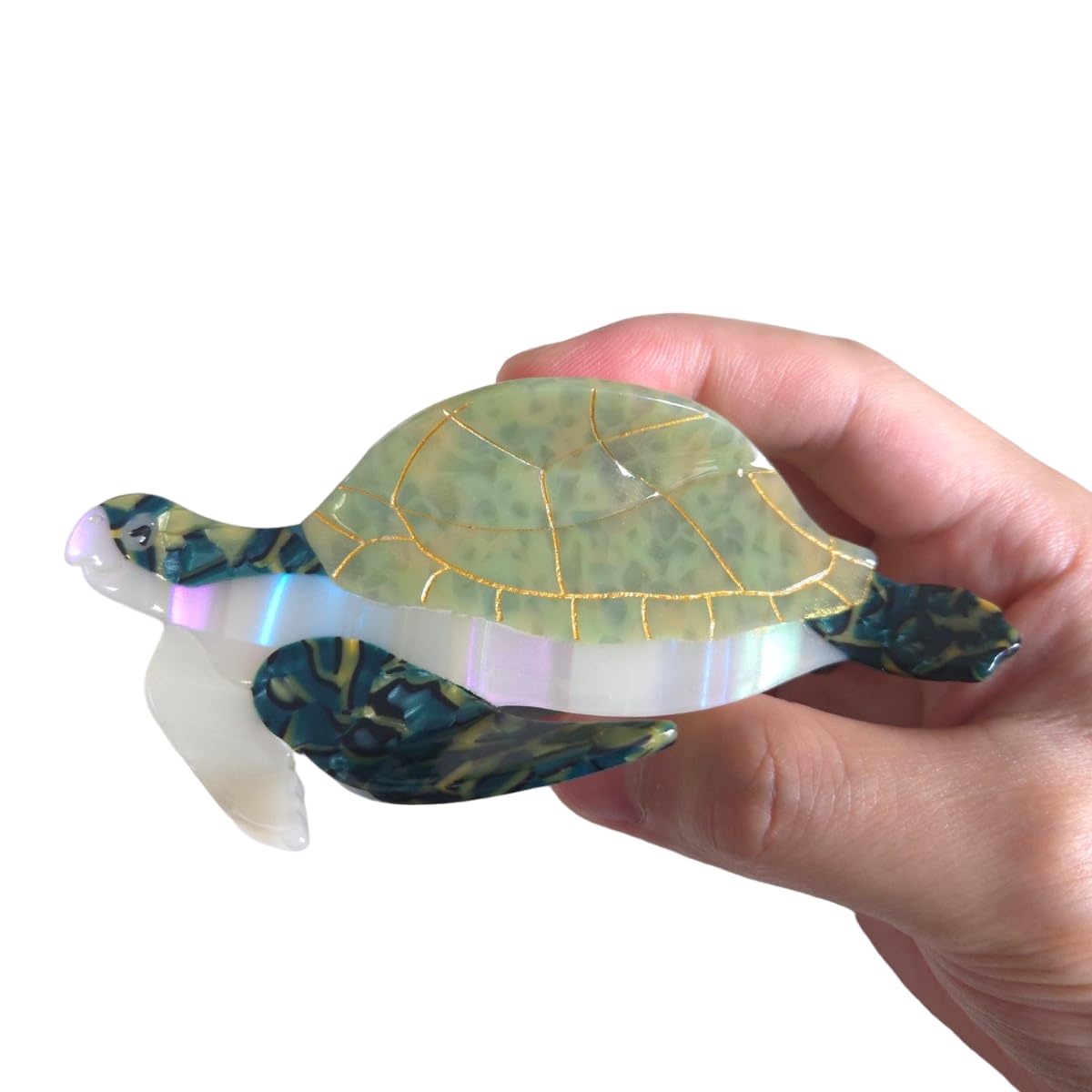 Sea Turtle Hair Claw Clip Acetate Large Non-Slip Hair Accessories for Women Sbaeeb2f2d4014b709552c9f3bf177  main image 4