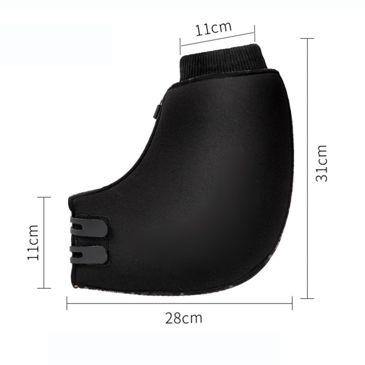 Tofficu 1paar Fahrrad Lenkerhandschuhe mit Winddichtem Wasserdichtem Schutz Gefüttert Passend für Mountainbike und Roller Winterhandschuhe für Herren und Damen