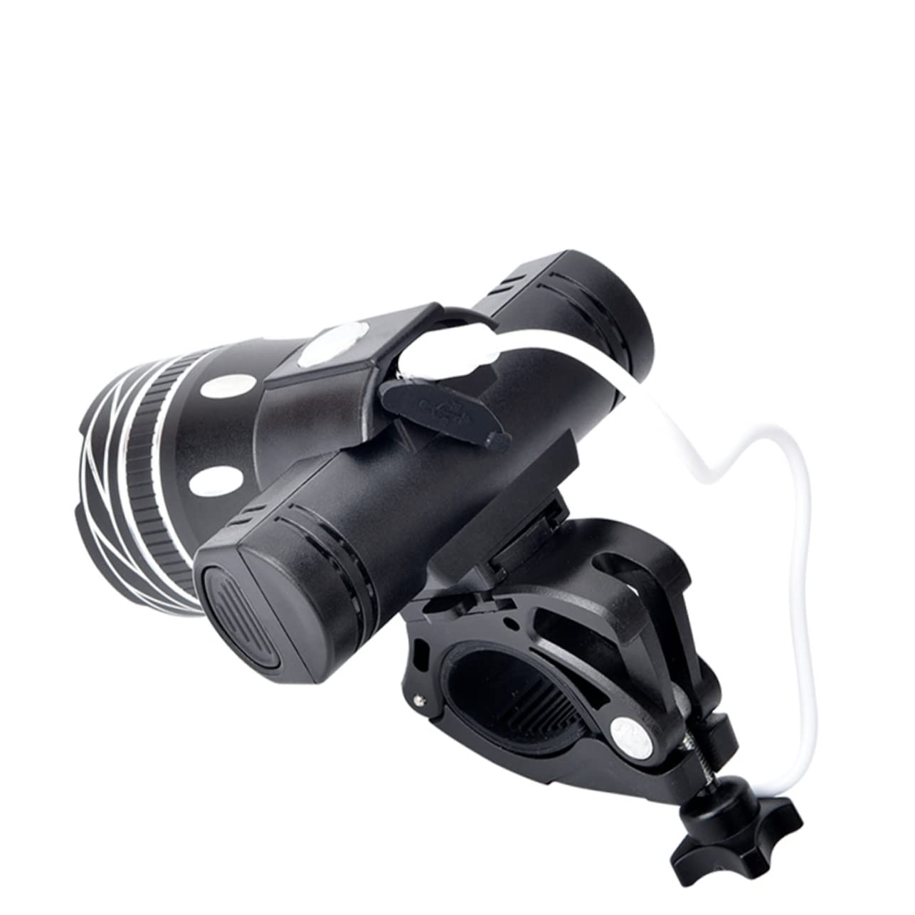 GRIRIW USB Rechargeable Mountain Cycling Headlight Powerful LED Light for Night Riding Design Brightness Lightweight for Cycling Jogging