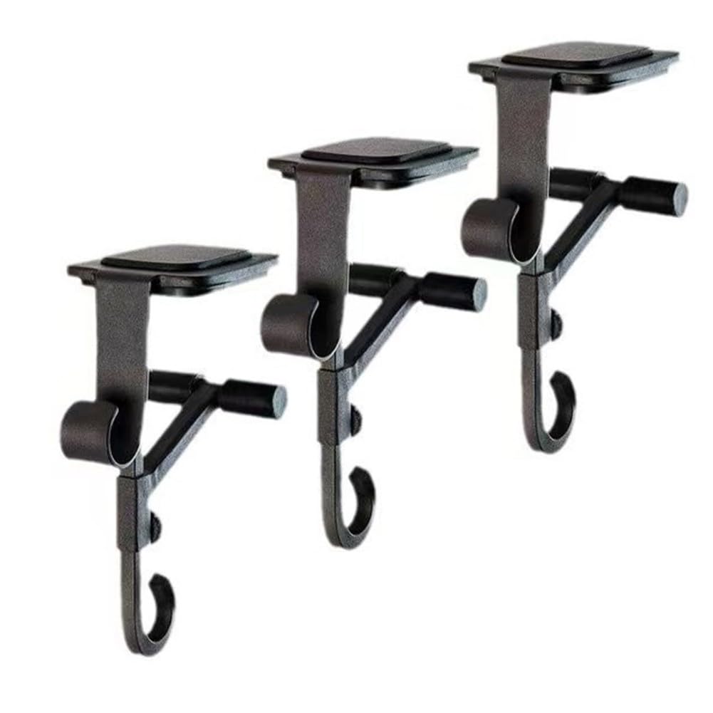 ZYWUOY Colgador de guirnalda resistente, soporte para calcetines de Navidad, gancho de mantel, diseño ajustable sin taladro, metal resistente a la corrosión para decoración de chimenea interior y