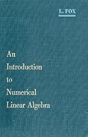 An Introduction to Numerical Linear Algebra: With Exercises 019500325X Book Cover