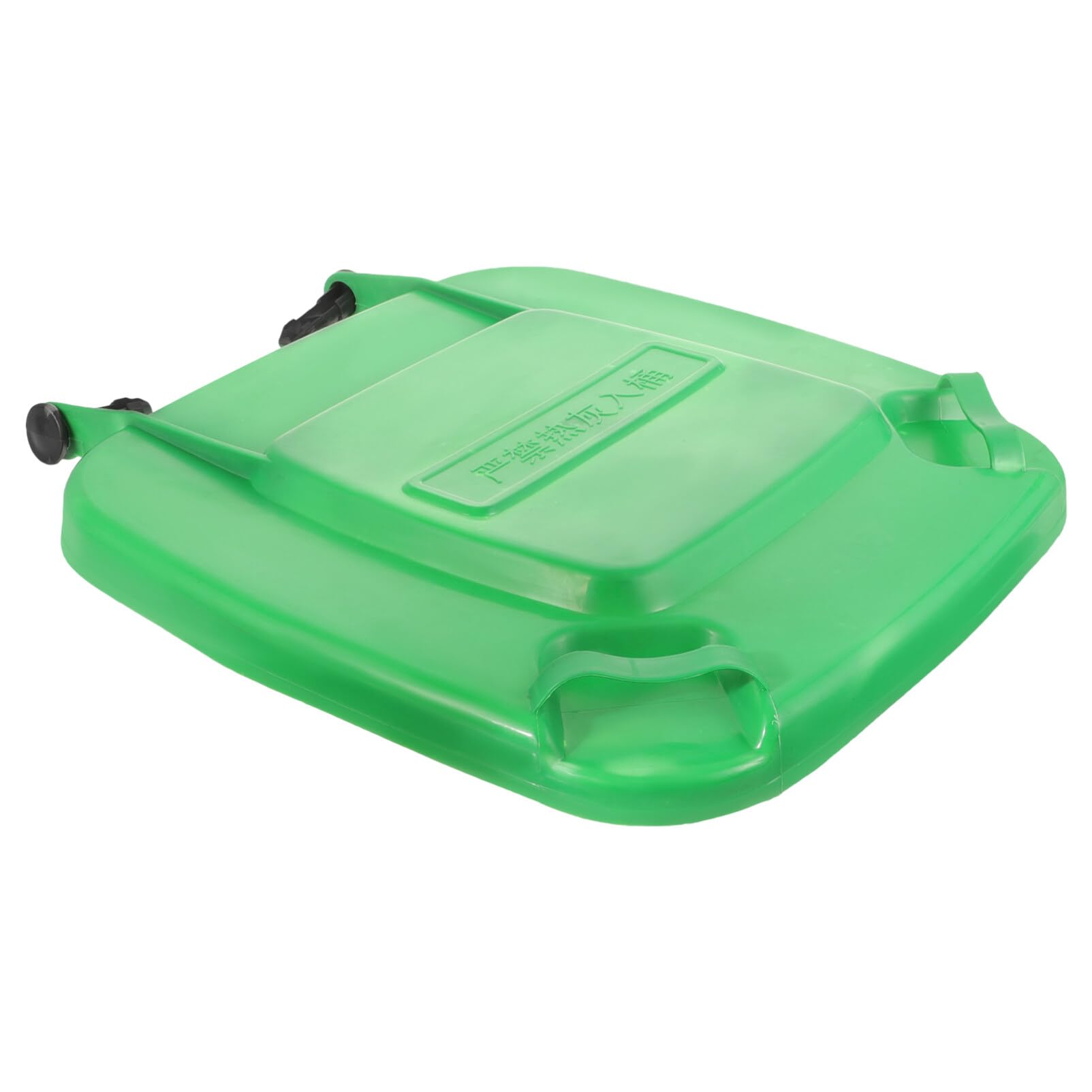 Amazon.com: ABOOFAN Green Plastic D-Shaped Flip Top Trash Can Lid