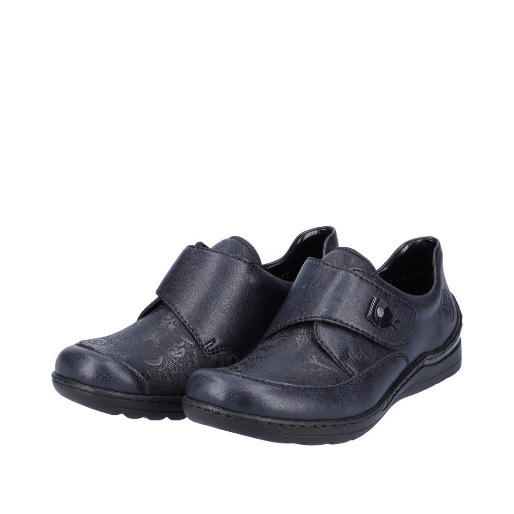 Rieker N3945-40 Damen Sneaker High Synthetik in Silber - Gr. 36