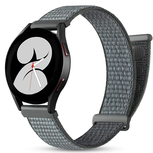 VEMIGON Adjustable Velcro Nylon Loop Strap Compatible with Samsung Galaxy Watch 7/6/5/4 40mm 44mm/ Watch 5pro 45mm/ Watch 3 41mm/ Classic 6 47mm 43mm/ Classic 4 46mm 42mm, 20mm Soft Sport Bands (B0D4QSWT61) Amazon Price History, Amazon Price Tracker