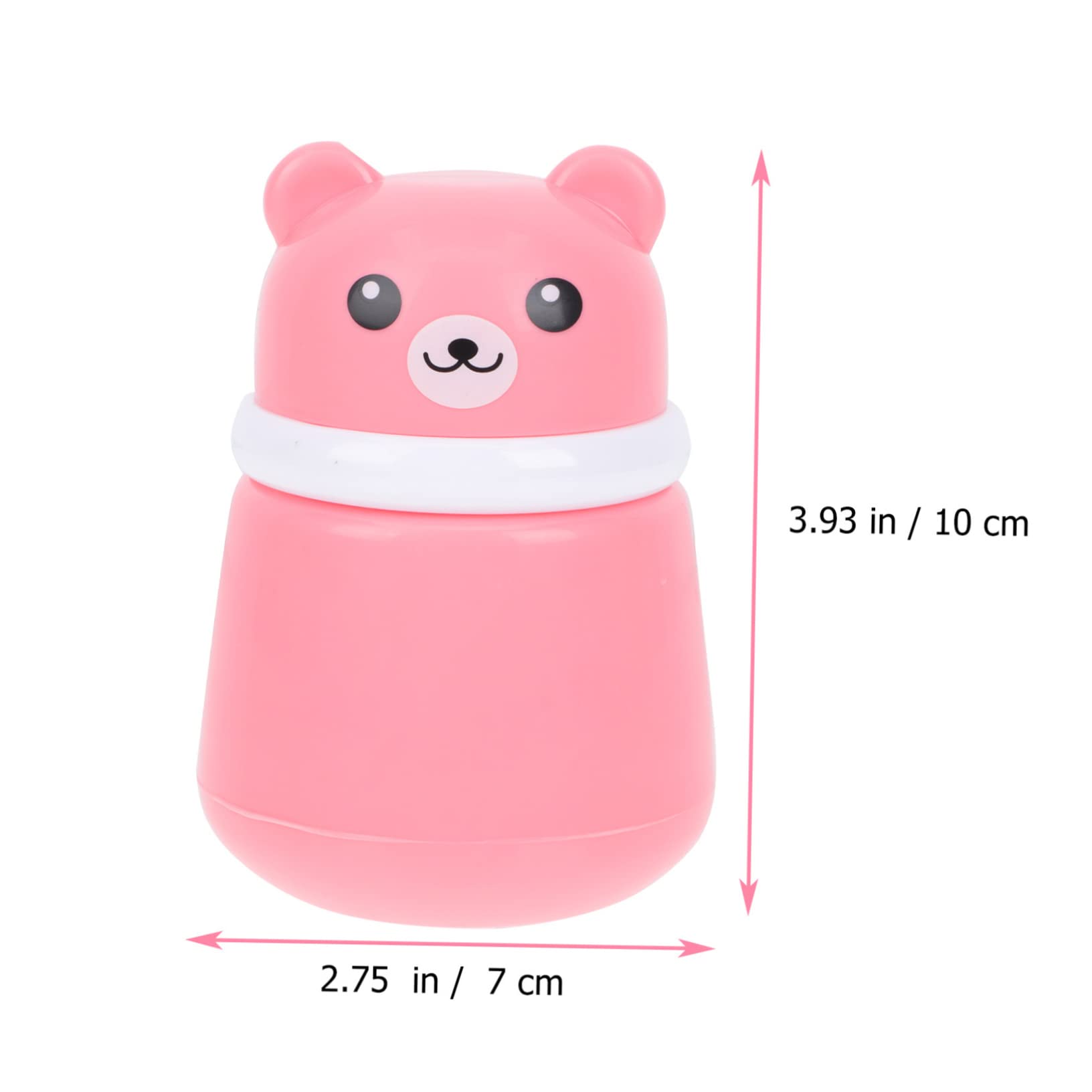 NULYLU Travel Makeup Powder Dispenser 2pcs Baby Talcum Powder Puff and Container Pink for Boys and Girls