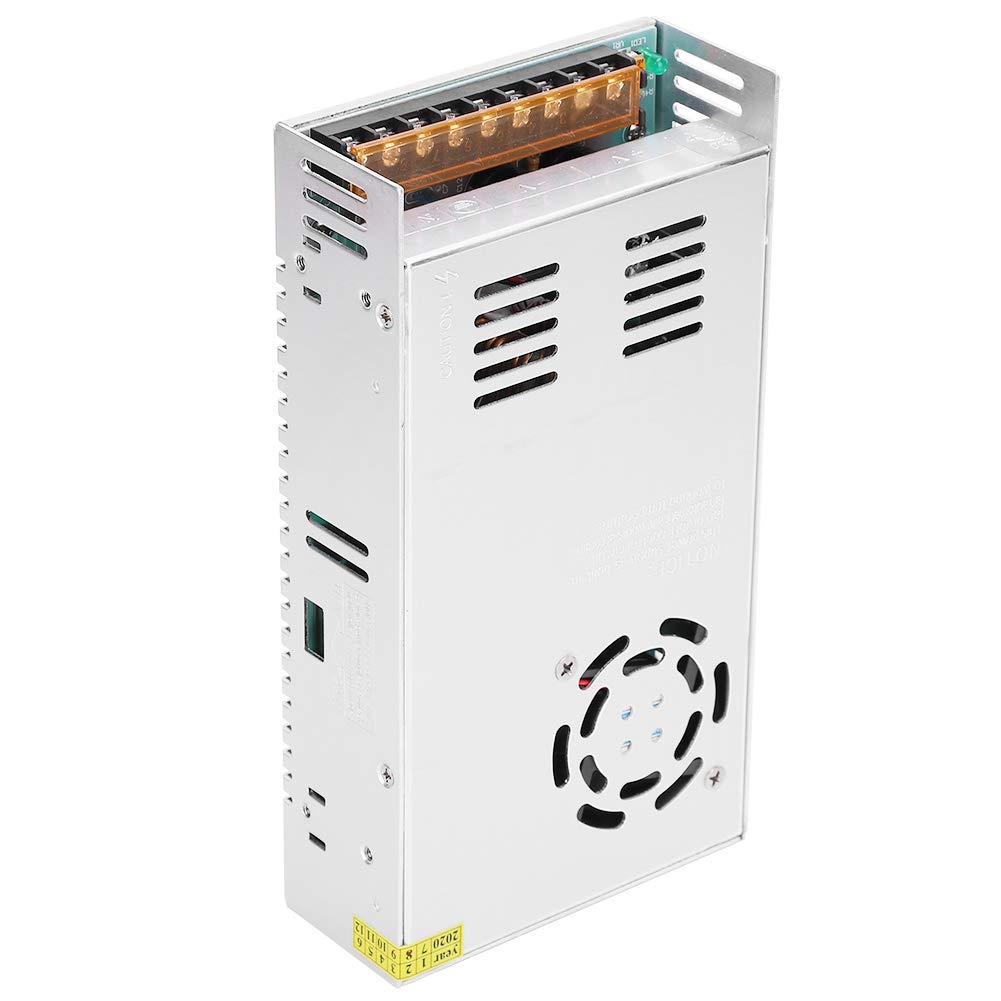 Controlador de Fuente de Alimentación Barra Luz Pantalla LED Aleación Aluminio DC12V para Automatización Industrial - Equipo Voltaje Medio y bajo Alta Eficiencia (S-480-12 (12V/40A/480W)