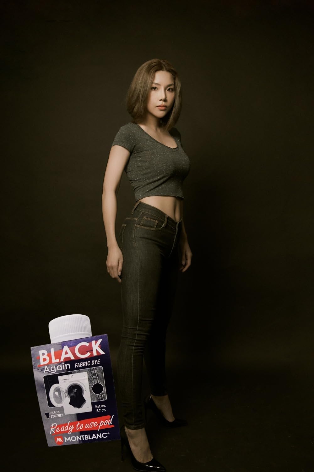 Anilinas Fabric Dye Renewal Black - Suitable for Washing Machine Use, All-in-One Fabric Dye for Easy Clothing Renewal - Use for 500g of Clothes