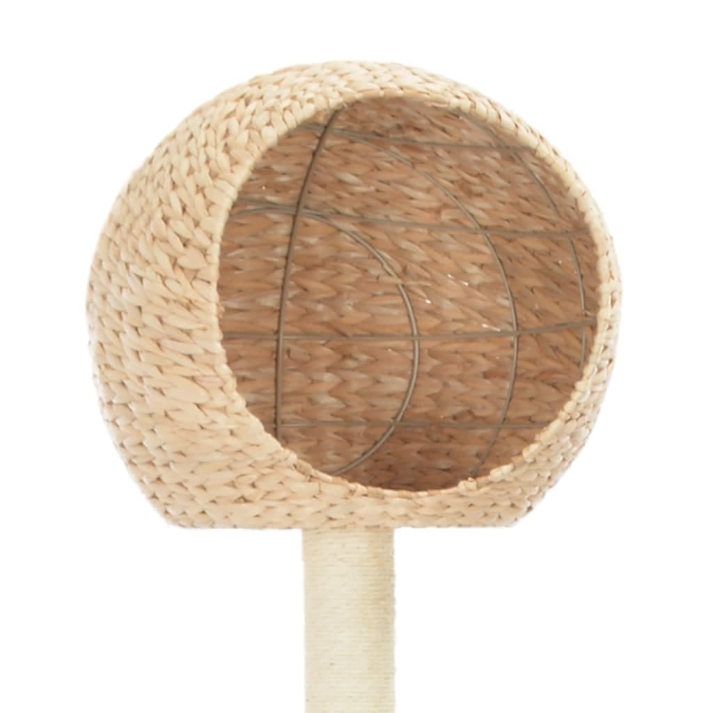 Árbol rascador natural de algas marinas y sisal, 180 cm