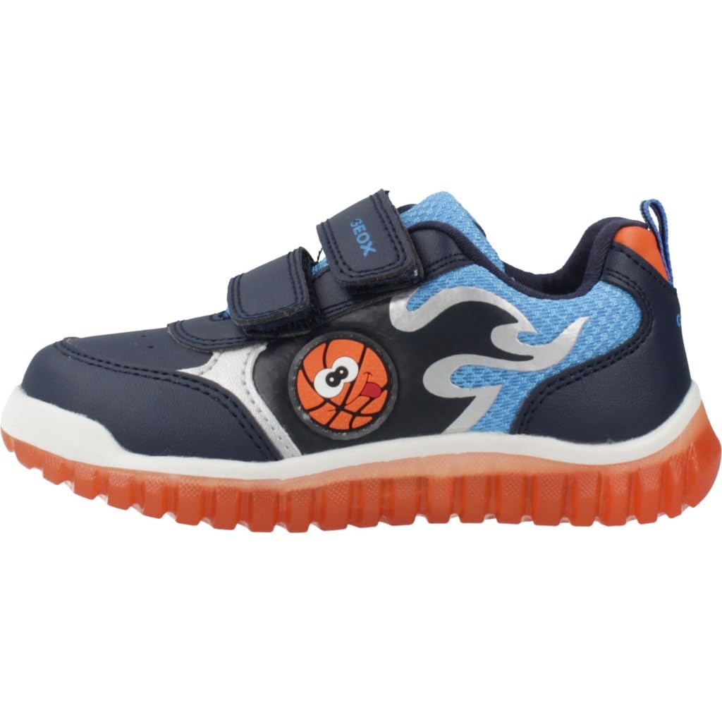 Geox B Lightyloo Boy, Zapatillas Bebé-Niños