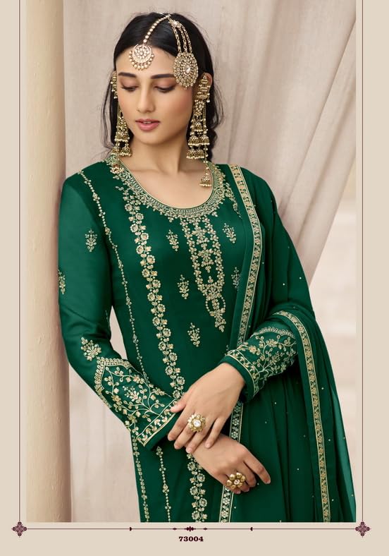 Ready to Wear Indian Pakistani Ethnic Wear Wedding Wear Palazzo/Sharara Style Salwar Suit for Women3