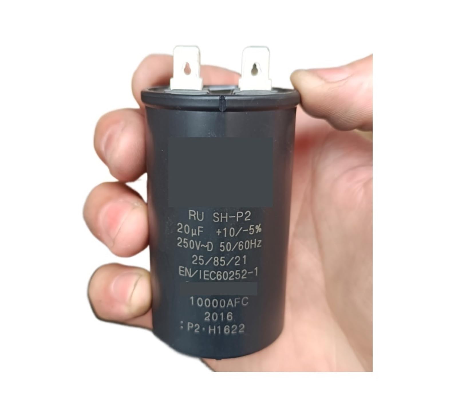 2PCS 20UF 250V Motor Starting Capacitor Film Capacitor