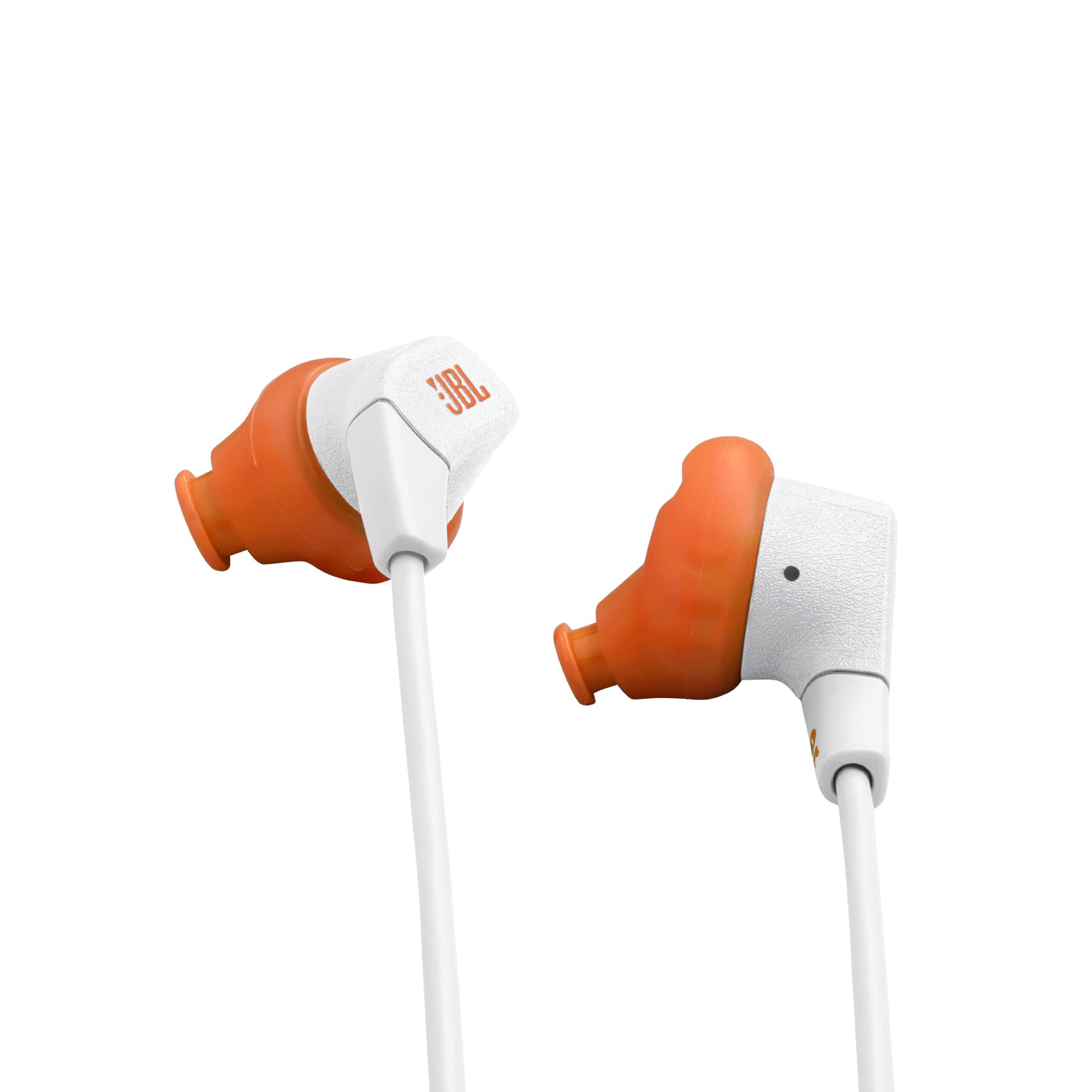JBL Endurance Run 3, Bezprzewodowe Słuchawki Sportowe, Białe | Bluetooth, FlipHook i TwistLock, Wodoodporne i Pyłoszczelne (IP65), do 25 h Pracy Baterii, Mikrofon i Pilot na Kablu