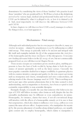 No Way to Treat a Friend: Lifting the Lid on Complementary and Alternative Veterinary Medicine (Evidence Based Science)