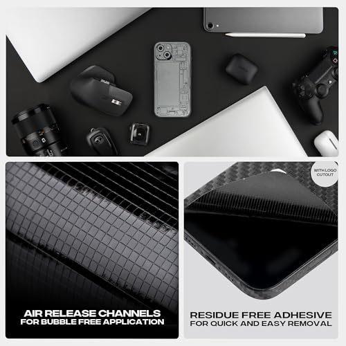 Image of Capes India Mobile Phone Skins Compatible with Apple iPhone 13 | Not a Cover /Case | Protective Film Vinyl Sticker (Teardown Silver, Full Body Skin + Tech Cleaner)