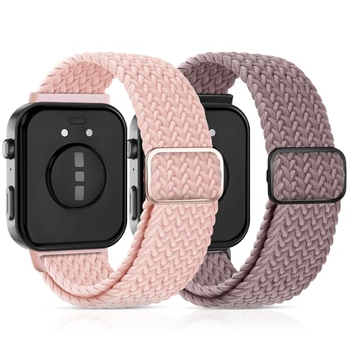 【Connessione sicura e servizio】 Il cinturino elastico Fit 3 watch ha occhielli per orologio su entrambe le estremità che si agganciano in modo sicuro e preciso al vostro orologio. Se avete domande sulle nostre cinghie, vi offriremo una soluzione soddisfacente entro 24 ore