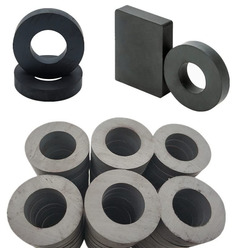 1pcs Ring Ferrite D 80 * 15 mm Hole 40mm Black Round D 80X15 mm with Hole 40MM 80mm x 15mm Magnet