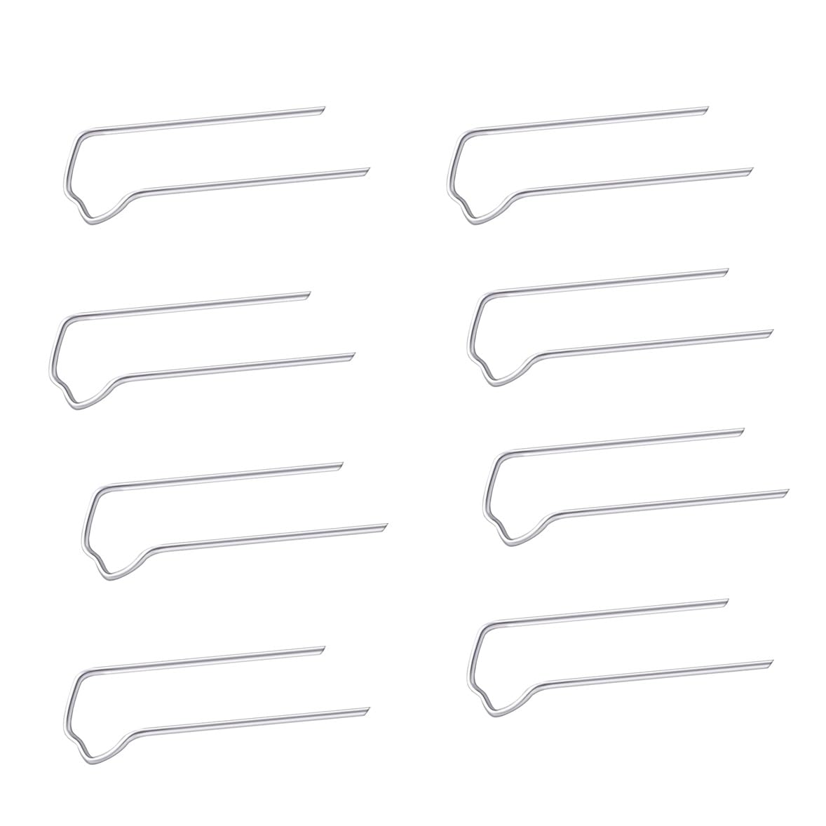 120 Pieces Floral Pins, Greening Pins 1.77 Inch U-Shape Floral Fern Pins for Craft, Foam, Straw Wreaths, Flower, Plant, Holiday Arrangements