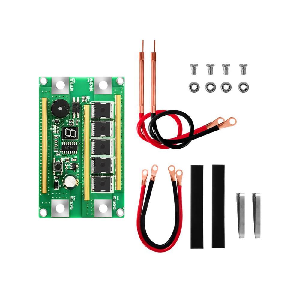2sets Energy Storage Spot Welder Machine Control Board Small PCB Circuit Board DIY Portable Welding Equipment Spot Welders Pen Accessory