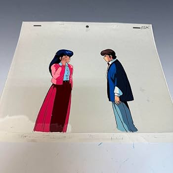 めぞん一刻　音無響子　五代裕作　三鷹瞬　五代ゆかり　原画？動画？セル画セット Amazon.co.jp: 超 めぞん一刻 笑顔 かわいい 音無響子 五代裕作