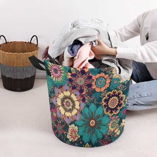 Panier à linge grand format pliable avec revêtement imperméable durable - 8