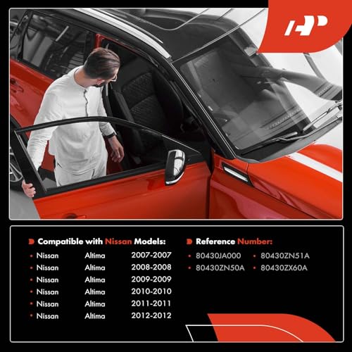 Comprobación de puerta delantera para Nissan Altima 2007-2012 de repuesto 2