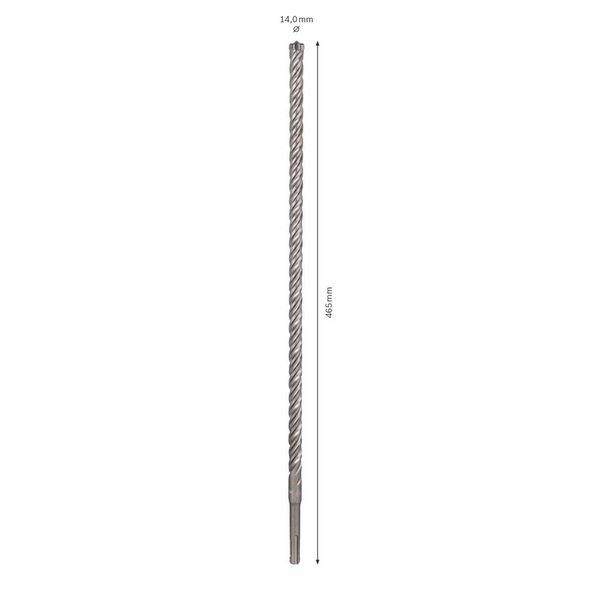 Bosch Professional 2608576163 - Broca SDS-PLUS-7X: 14x400x465