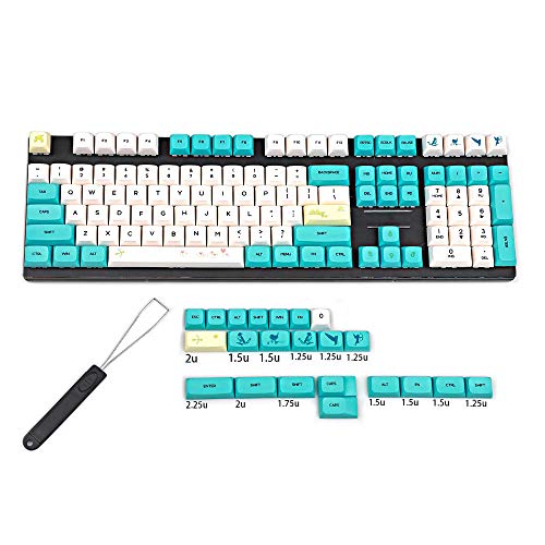 Keycaps ZDA Perfil PBT para Cherry MX 130 teclas