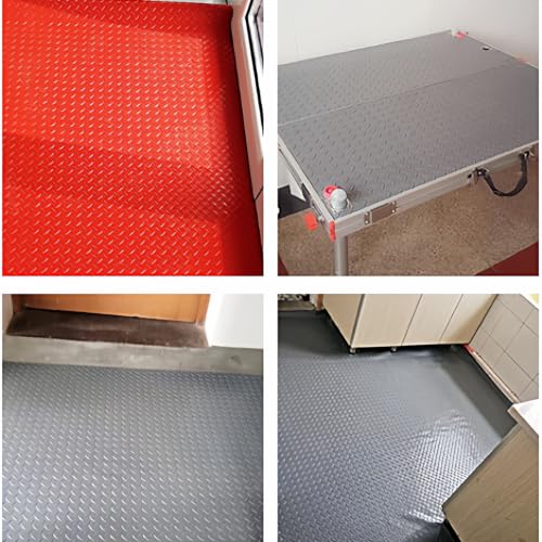 Alfombrilla de goma de PVC para garaje y almacén de 100cm 8