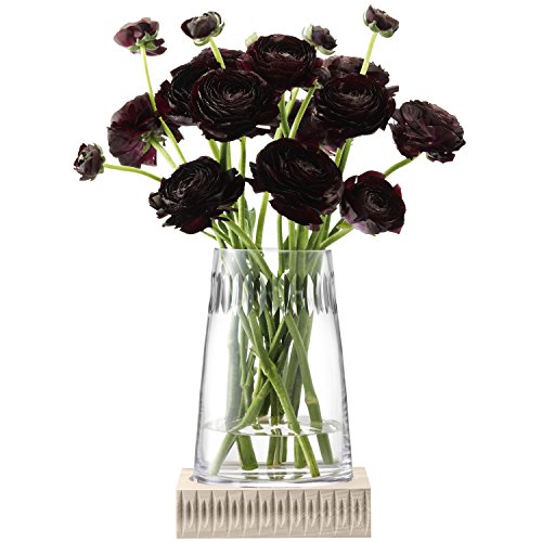 LSA Tatra vaso e base in frassino H26 CM