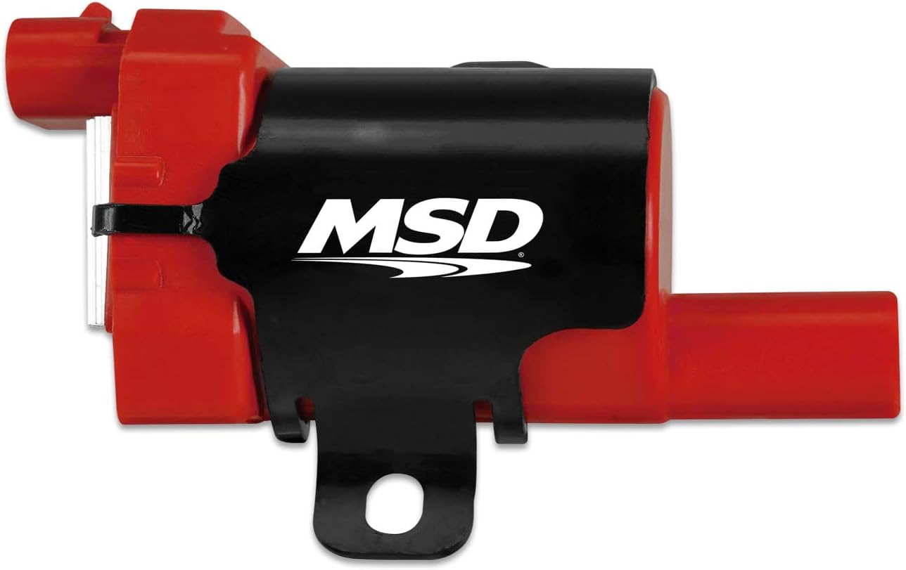 MSD 8263 Ignition Coil Blaster LS Series, Red, Individual