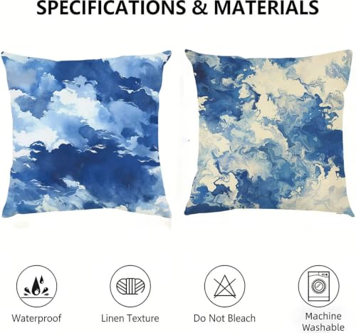 Housse de coussin imperméable 40x40 cm pour décorer votre salon de jardin