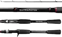 Vara Pesca Carretilha Daiwa Strikeforce SF602MRB 1,83m 8-17 Lbs 2 Partes