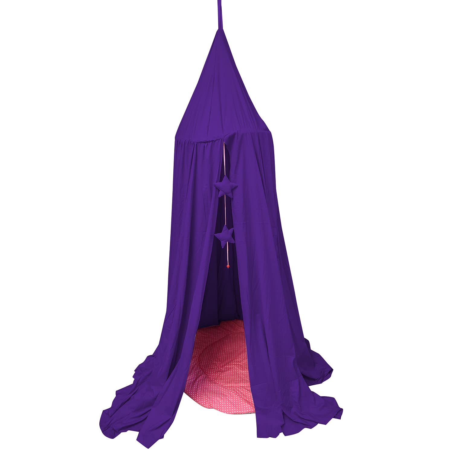next day art Magic Hanging Canopy Will give Warm and Comfort to Your Kids (Purple) 2