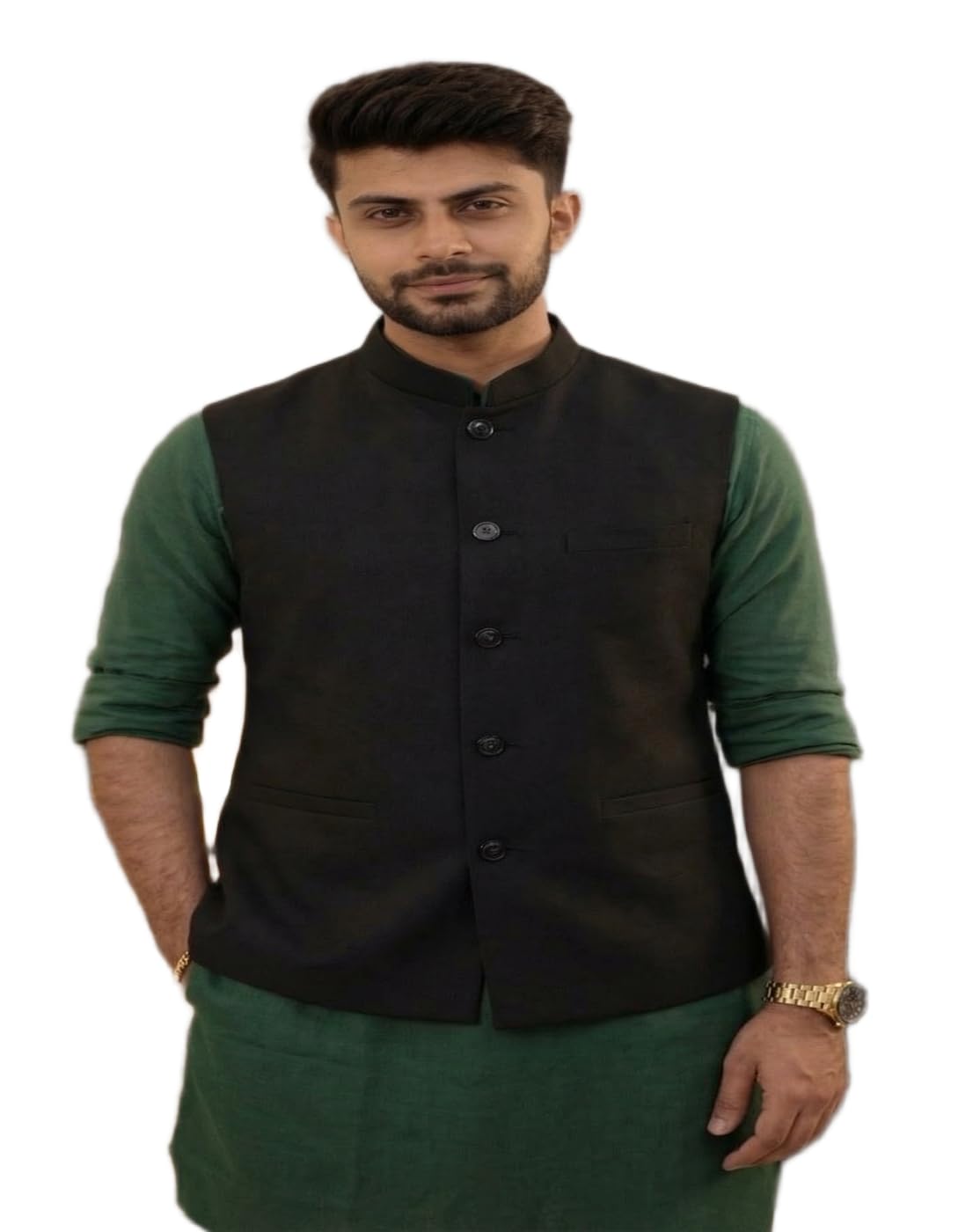 perfect productions Nehru Jacket, Modi Koti for Men, Cotton Waistcoat for All Occasion: Diwali, Wedding, Ethnic, Office Party, Formal and casual Look-picture-14