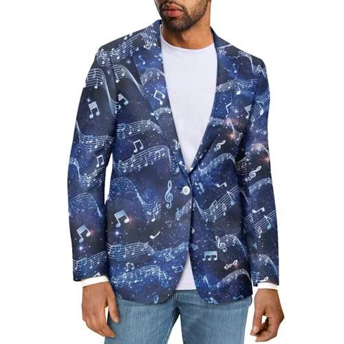 LedBack Mens Suit Jacket Coat Blazer One Button Shawl Lapel Long Sleeve for Man Prom Dinner Wedding St. Patrick