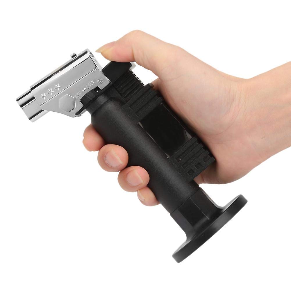 Torcia del Bruciatore a Gas, Torcia Butano a Fiamma a Temperatura 1300 ℃ / 2500 ℉, Cannello Cucina Regolabile, Strumento di Saldatura per Attrezzature di Laboratorio, Elettronico e Metallo