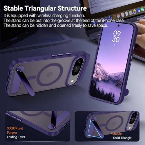Coque Pixel 9 antichoc violette pour éviter les rayures et chutes