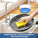 SWAPKART-Pack-of-2-Double-Layer-Soap-Dispenser-for-Bathroom-Accessories-Dishwasher-Liquid-Holder