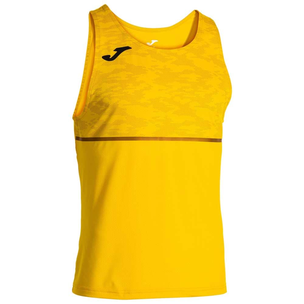 Joma Herren Gelb Record Iii Sleeveless T-Shirt Sleeveless