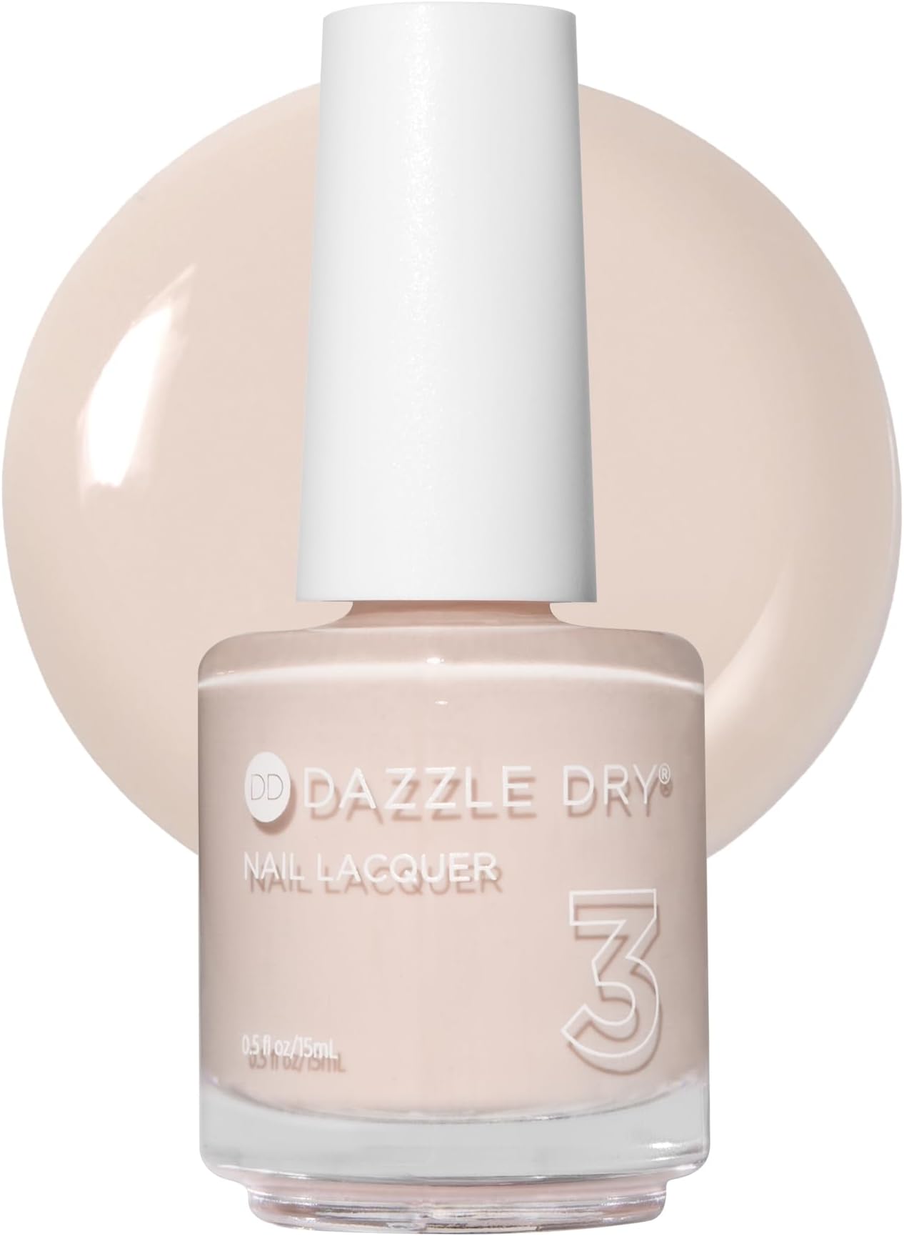 Nail Lacquer (Step 3) - So On Pointe - A pale almond cream. Semi-sheer cream. (0.5 fl oz)