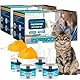 VICSOM 6-in-1 Pheromone Diffuser Katzen - 120 Tage Pheromone Katzen Steckdose für Katzen Anti Stress, Katzen Beruhigung, 48ml Katzen Pheromone Diffuser (2 Diffuser + 4 Nachfüller)