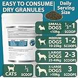 Petastical Plaque Vanish | 100% natürliches Algen-Zahnpulver | Plaque Off Zahnsteinentferner für Hunde & Katzen | Verbannen Sie schlechten Atem | Hergestellt in Großbritannien (180g)