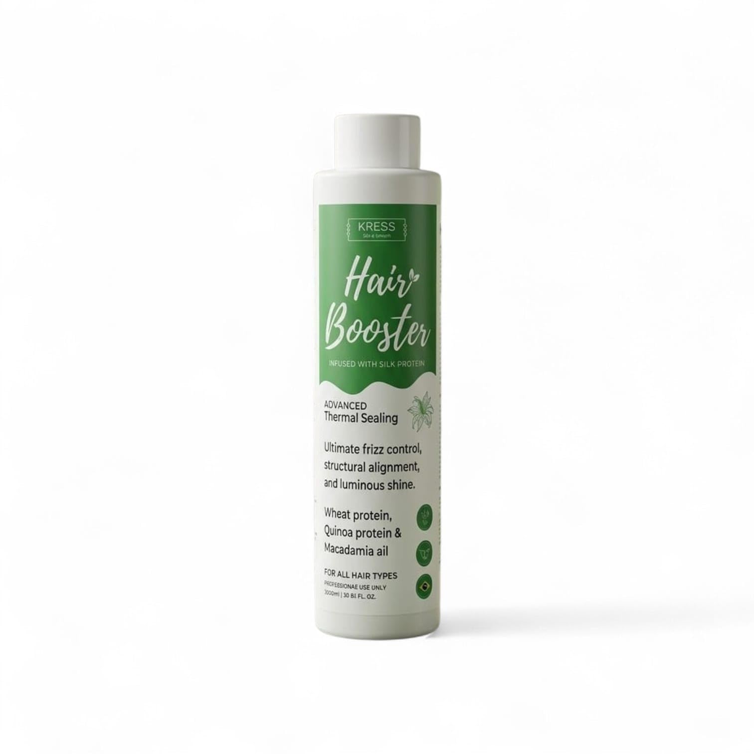 Kress Hair Booster Treatment Kit for Smoothening & Hair Repair, Scalp Nourishment and Frizz Control, Professional Hair Care Treatment with Step-by-Step Usage (250 Ml)-picture-36