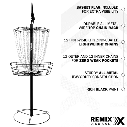Image of Remix Practice Basket for Disc Golf - Choose Your Color and Style