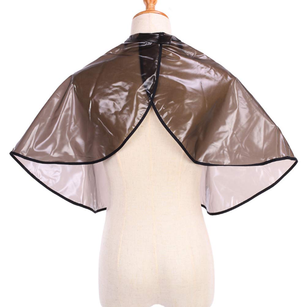 Healifty Barber Cape Waterproof Hair Cutting Cape Salon Haircut Umbrella Adjustable Hairdressing Shoulder Cover for Salon - Image 3