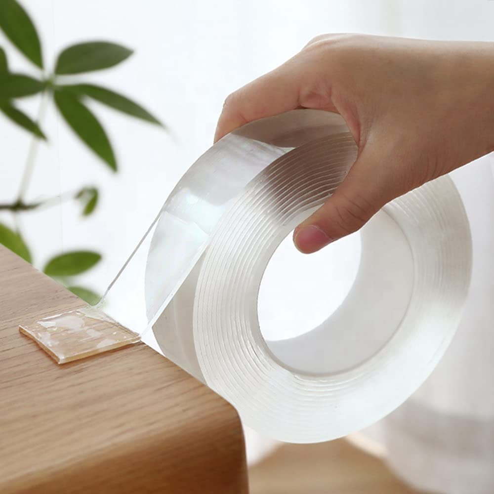 VIKIZAN Transparent window tape seal silicon strip transparen caulking tape gas stove side protector kitchen sink joint sealer waterproof kitchen sink sealant waterproof || Transparent || - 5 Meter-image-45