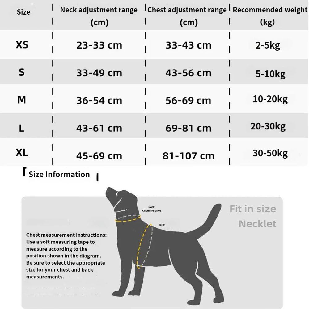 Questo set composto da pettorina e guinzaglio è progettato specificamente per i Saint Bernard. Include una pettorina regolabile e resistente alla trazione con un guinzaglio di 1,5 metri. red XL