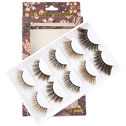 Brown False Eyelash (Dramatic, Brown)
