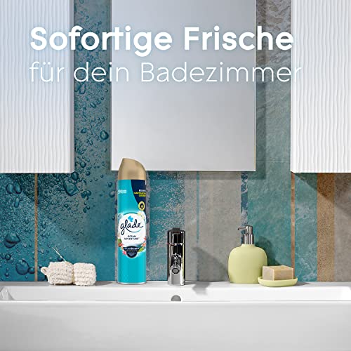 Glade Duftspray für langanhaltende Frische in allen Räumen, Lufterfrischer Spray, Ocean Adventure, 1er Pack (1 x 300 ml)